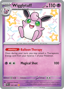 Wigglytuff - Paldean Fates - #147 - Pokemon TCG card