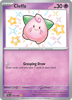 Cleffa - Paldean Fates - #150 - Pokemon TCG card