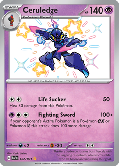 Ceruledge #162 Ceruledge - Paldean Fates - #162 - Pokemon TCG card