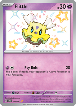 Flittle - Paldean Fates - #164 - Pokemon TCG card
