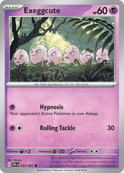 Exeggcute - Paldean Fates - #23 - Pokemon TCG card