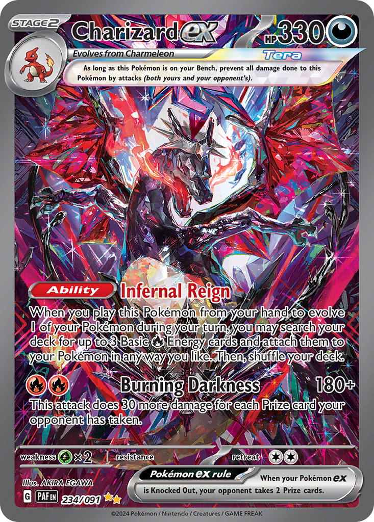Charizard ex - Paldean Fates - #234 - Pokemon TCG card