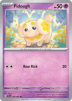 Fidough #38 Fidough - Paldean Fates - #38 - Pokemon TCG card