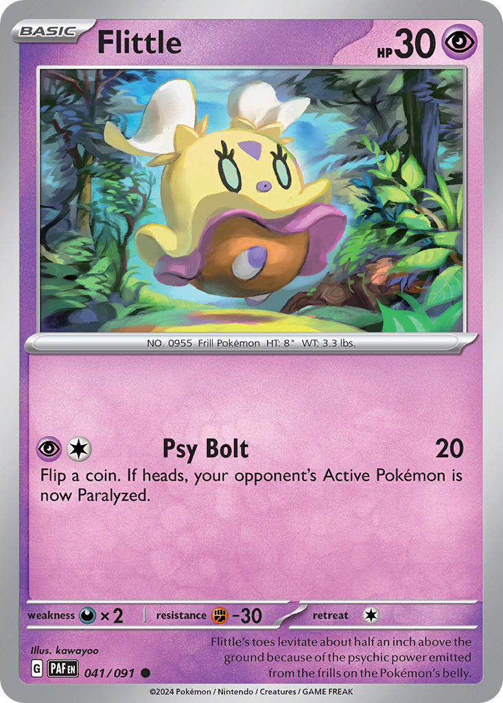 Flittle - Paldean Fates - #41 - Pokemon TCG card