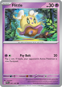Flittle - Paldean Fates - #41 - Pokemon TCG card