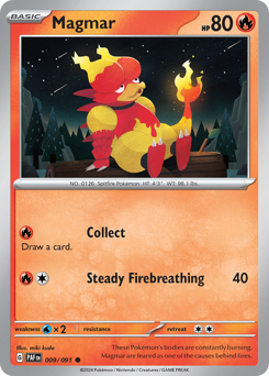 Magmar - Paldean Fates - #9 - Pokemon TCG card