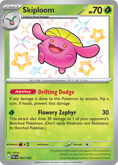 Skiploom - Paldean Fates - #97 - Pokemon TCG card