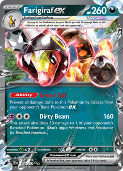 Farigiraf ex #108 Farigiraf ex - Temporal Forces - #108 - Pokemon TCG card