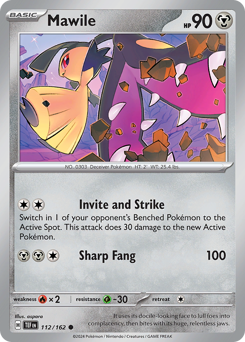 Mawile #112 Mawile - Temporal Forces - #112 - Pokemon TCG card