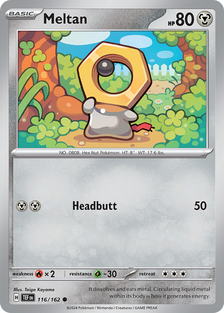 Meltan - Temporal Forces - #116 - Pokemon TCG card