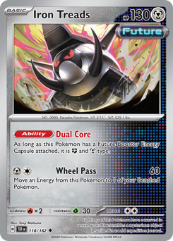 Iron Treads - Temporal Forces - #118 - Pokemon TCG card