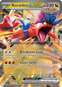 Koraidon ex #120 Koraidon ex - Temporal Forces - #120 - Pokemon TCG card