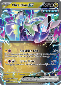 Miraidon ex #122 Miraidon ex - Temporal Forces - #122 - Pokemon TCG card
