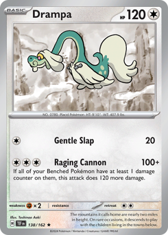 Drampa #138 Drampa - Temporal Forces - #138 - Pokemon TCG card
