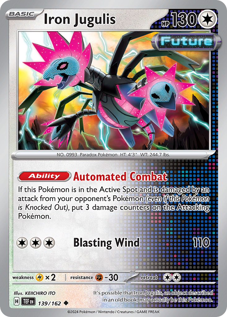 Iron Jugulis - Temporal Forces - #139 - Pokemon TCG card