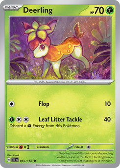 Deerling #16 Deerling - Temporal Forces - #16 - Pokemon TCG card