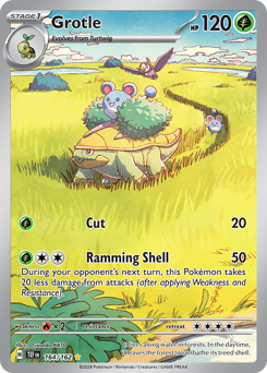 Grotle #164 Grotle - Temporal Forces - #164 - Pokemon TCG card