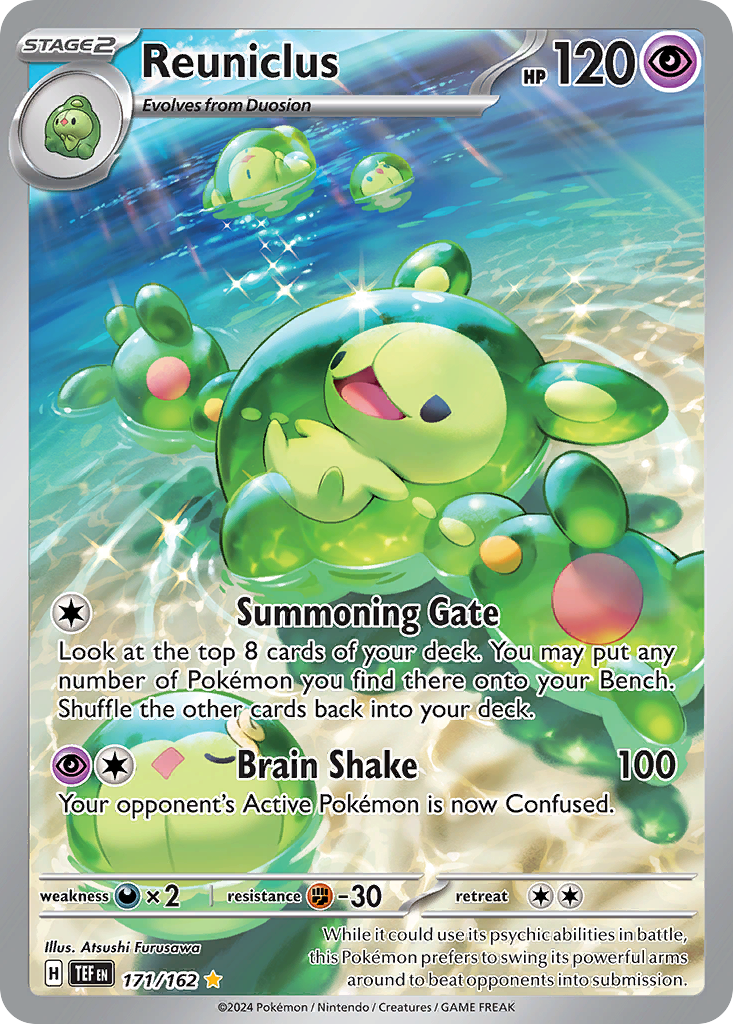 Reuniclus - Temporal Forces - #171 - Pokemon TCG card