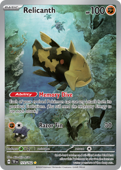 Relicanth #173 Relicanth - Temporal Forces - #173 - Pokemon TCG card