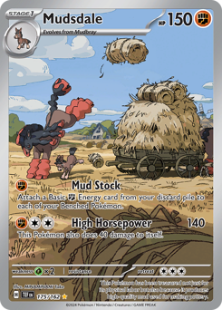 Mudsdale #175 Mudsdale - Temporal Forces - #175 - Pokemon TCG card