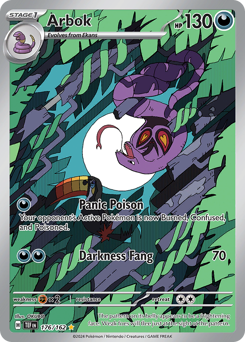 Arbok #176 Arbok - Temporal Forces - #176 - Pokemon TCG card