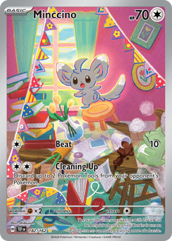 Minccino #182 Minccino - Temporal Forces - #182 - Pokemon TCG card