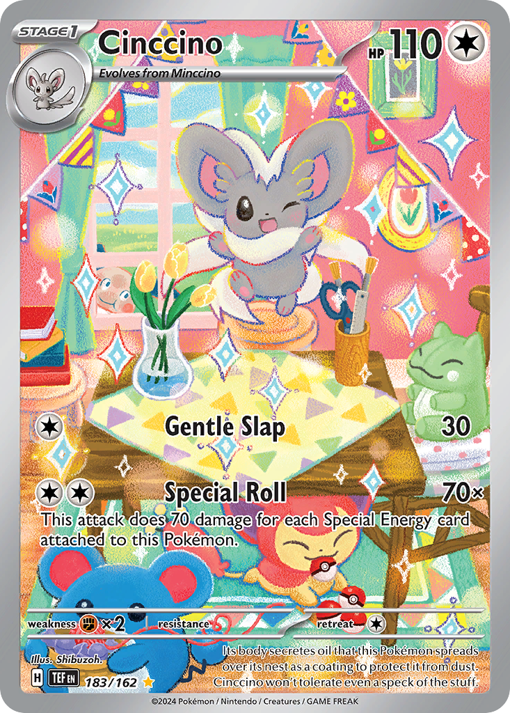 Cinccino - Temporal Forces - #183 - Pokemon TCG card