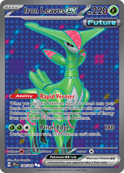 Iron Leaves ex - Temporal Forces - #186 - Pokemon TCG card