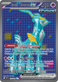 Iron Crown ex - Temporal Forces - #191 - Pokemon TCG card