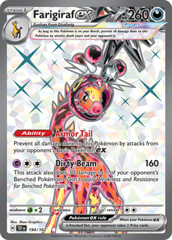 Farigiraf ex #194 Farigiraf ex - Temporal Forces - #194 - Pokemon TCG card
