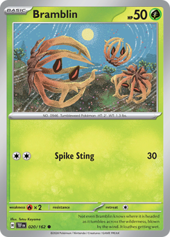 Bramblin - Temporal Forces - #20 - Pokemon TCG card