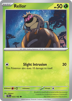 Rellor #23 Rellor - Temporal Forces - #23 - Pokemon TCG card