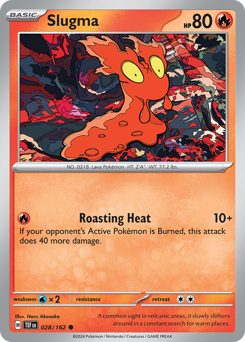 Slugma - Temporal Forces - #28 - Pokemon TCG card