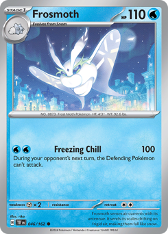 Frosmoth #46 Frosmoth - Temporal Forces - #46 - Pokemon TCG card