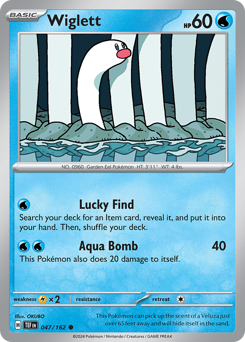 Wiglett #47 Wiglett - Temporal Forces - #47 - Pokemon TCG card
