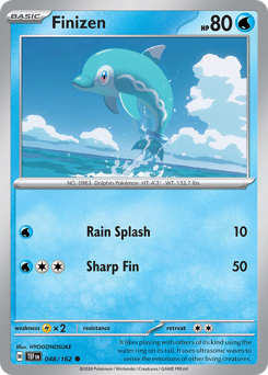 Finizen #48 Finizen - Temporal Forces - #48 - Pokemon TCG card