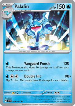 Palafin #49 Palafin - Temporal Forces - #49 - Pokemon TCG card