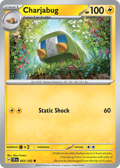 Charjabug - Temporal Forces - #55 - Pokemon TCG card