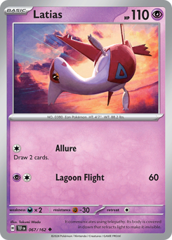 Latias #67 Latias - Temporal Forces - #67 - Pokemon TCG card