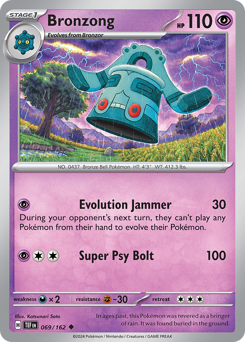 Bronzong #69 Bronzong - Temporal Forces - #69 - Pokemon TCG card