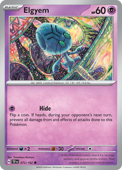 Elgyem - Temporal Forces - #73 - Pokemon TCG card