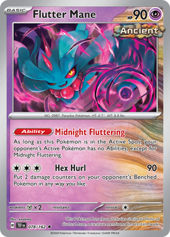 Flutter Mane #78 Flutter Mane - Temporal Forces - #78 - Pokemon TCG card
