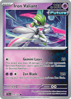 Iron Valiant - Temporal Forces - #79 - Pokemon TCG card