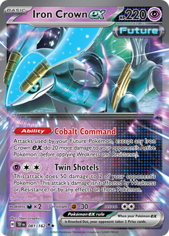Iron Crown ex - Temporal Forces - #81 - Pokemon TCG card