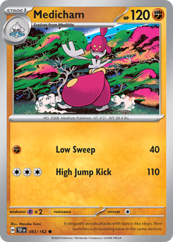 Medicham #83 Medicham - Temporal Forces - #83 - Pokemon TCG card