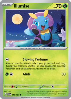 Illumise #10 Illumise - Twilight Masquerade - #10 - Pokemon TCG card