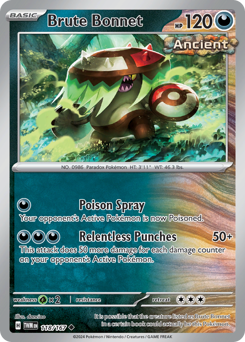 Brute Bonnet - Twilight Masquerade - #118 - Pokemon TCG card
