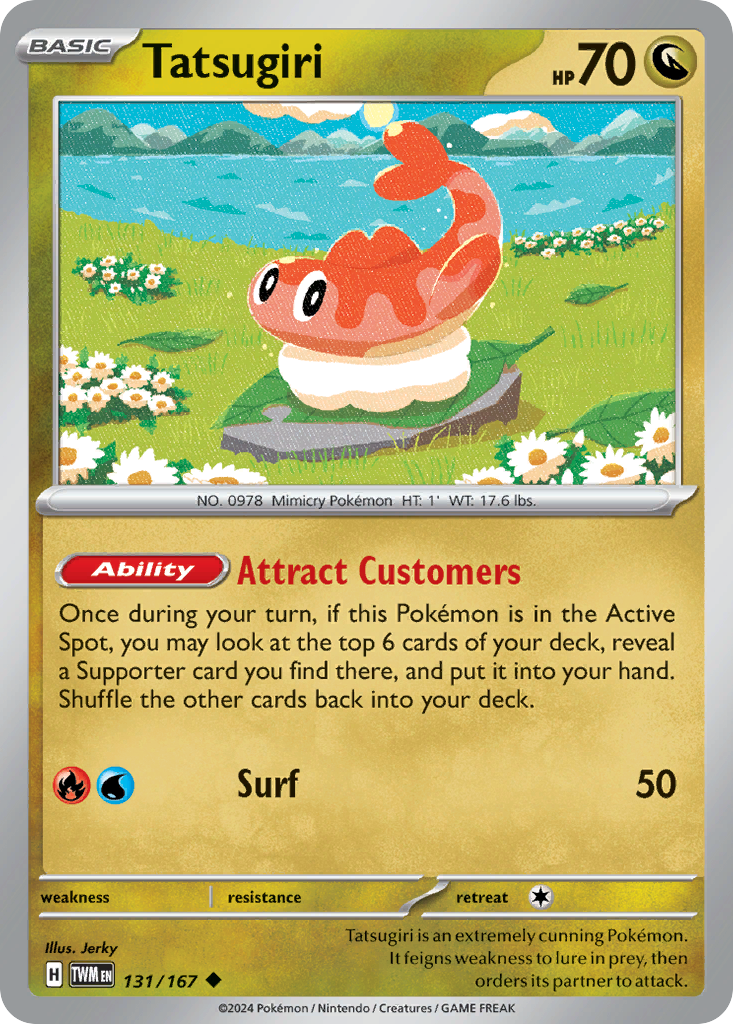 Tatsugiri - Twilight Masquerade - #131 - Pokemon TCG card