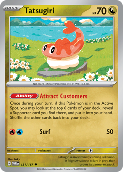 Tatsugiri #131 Tatsugiri - Twilight Masquerade - #131 - Pokemon TCG card