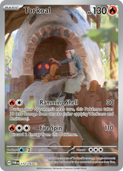 Torkoal #172 Torkoal - Twilight Masquerade - #172 - Pokemon TCG card